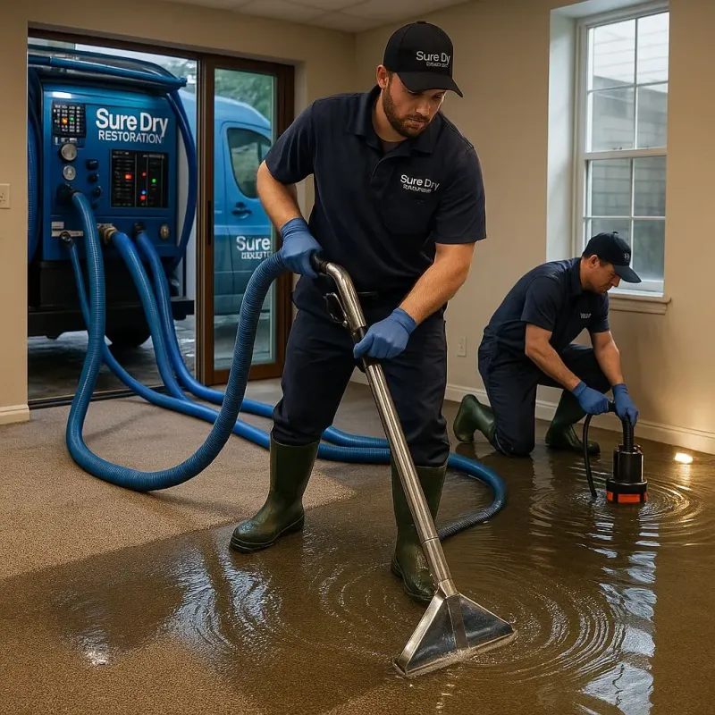 Water Extraction and Removal process in Fruitdale, OR